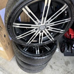 20 Inch Rims 5 Lugs 5x114 Honda Accord 