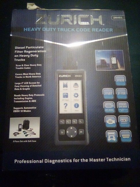Zurich Heavy Duty Truck Code Reader