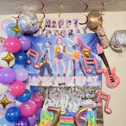 Kpop Theme Birthday Party Stuff 