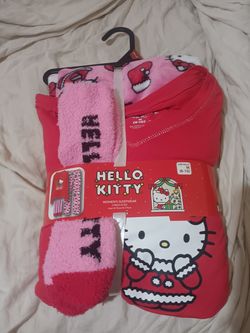Hello kitty pj set kids