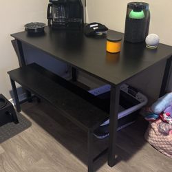 Kitchen Table with 2 Benches 