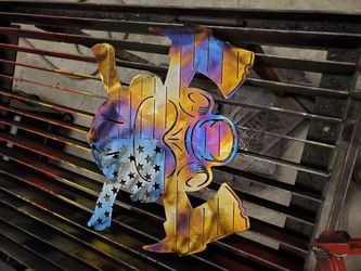 Sale metal art burnt metal rustic and more decorative