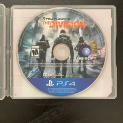 The Division PS4 