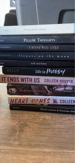 Lot of 10 Poetry and Fiction Books