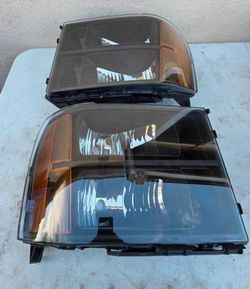 07-13 Gmc Sierra Headlights Luces Micas Calaveras Faros Faroles Focos Headlamps