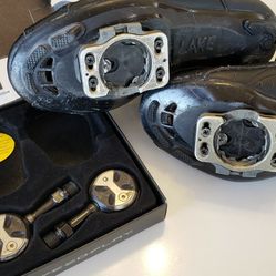 Women's Cycling Shoes and Pedals