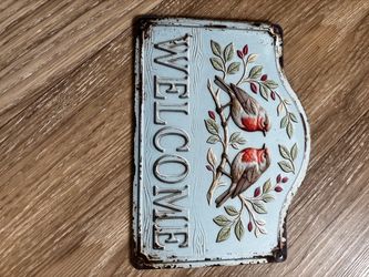 6x4Welcome wood sign