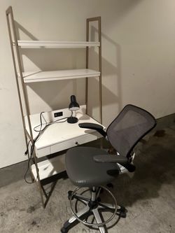 Computer desk and Chair