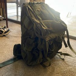 Back Pack Rucksack Military Genuine 