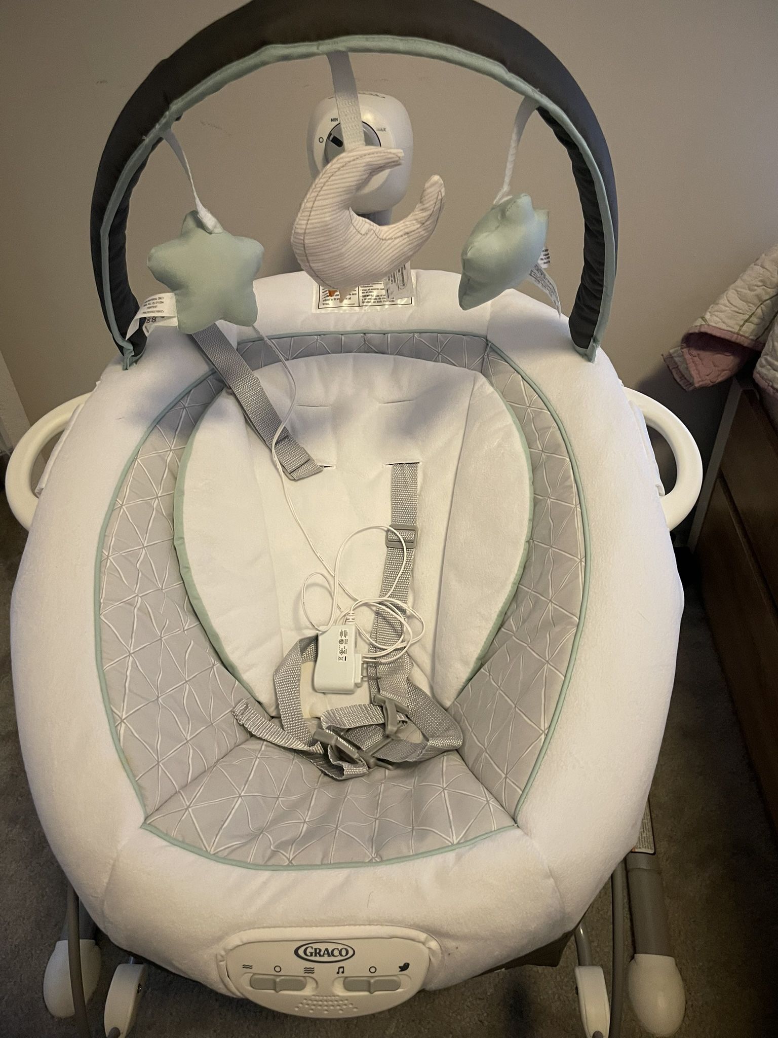 Graco Sooth’ N Sway LX Swing with Portable Bouncer