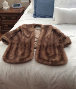 Mink jacket/shawl