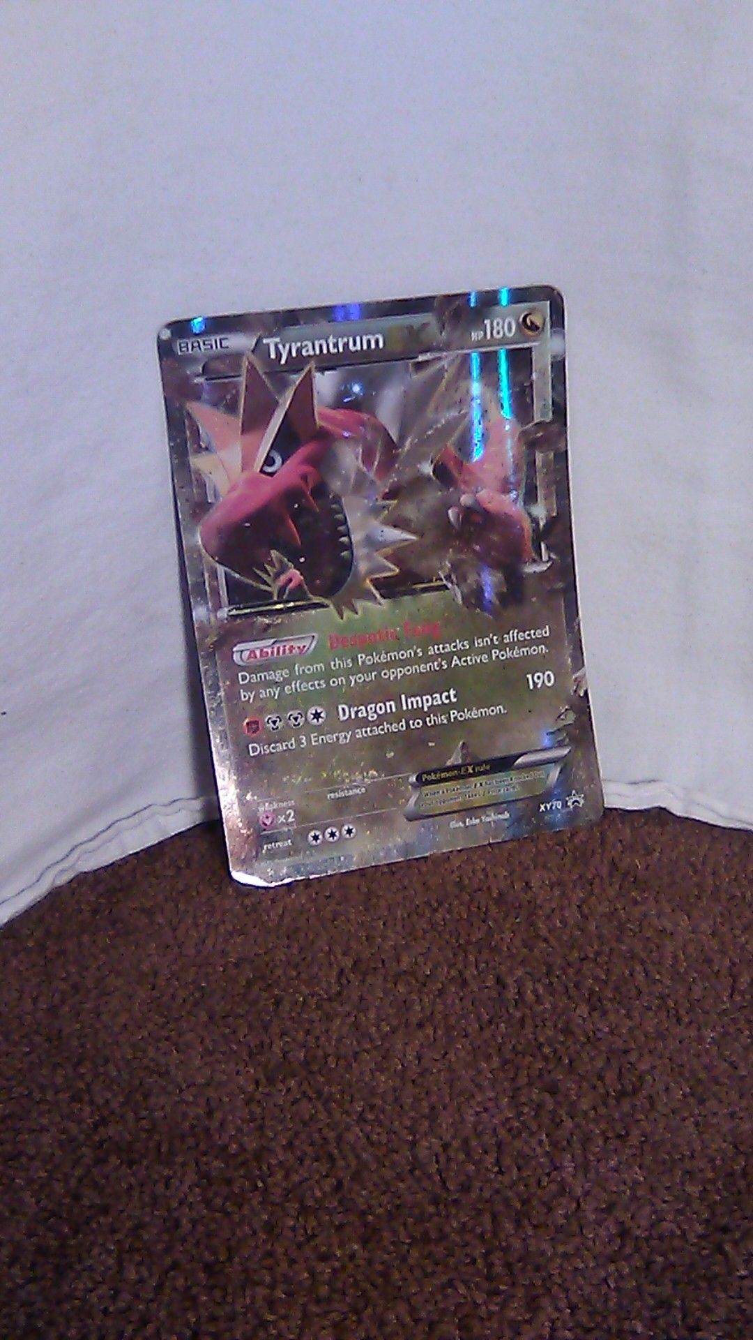 Tyrantrum EX giant card