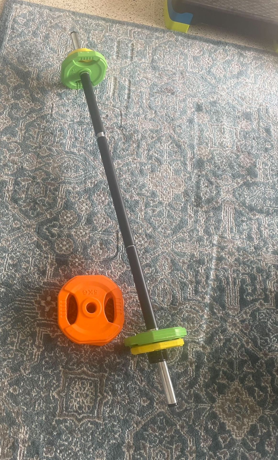 Barbell With Weight Plates