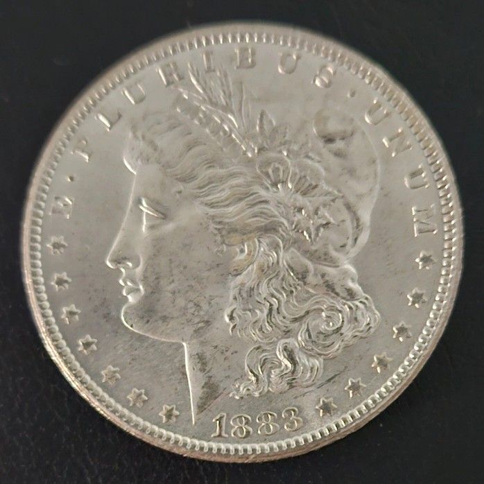 1883 CC Morgan Silver Dollar Coin
