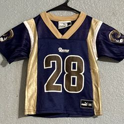Boys NFL Rams Faulk Jersey (S)