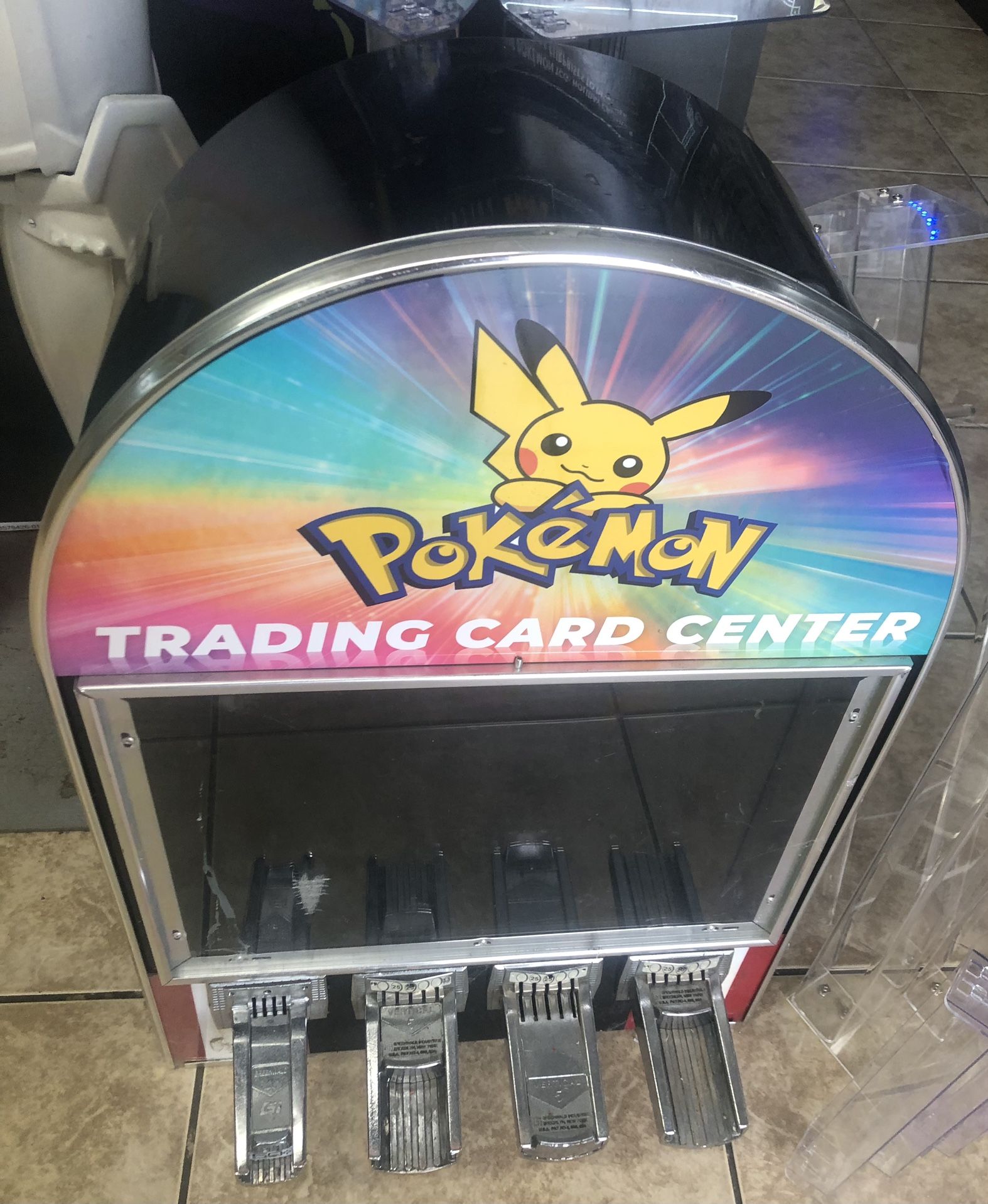 Pokémon Trading Card Center Vending Machine
