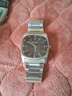 Kenneth Cole Fragrances Silver Tone Watch