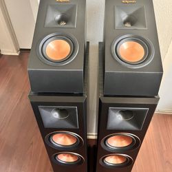 Klipsch Towers With Atmos And Emotiva Amp 