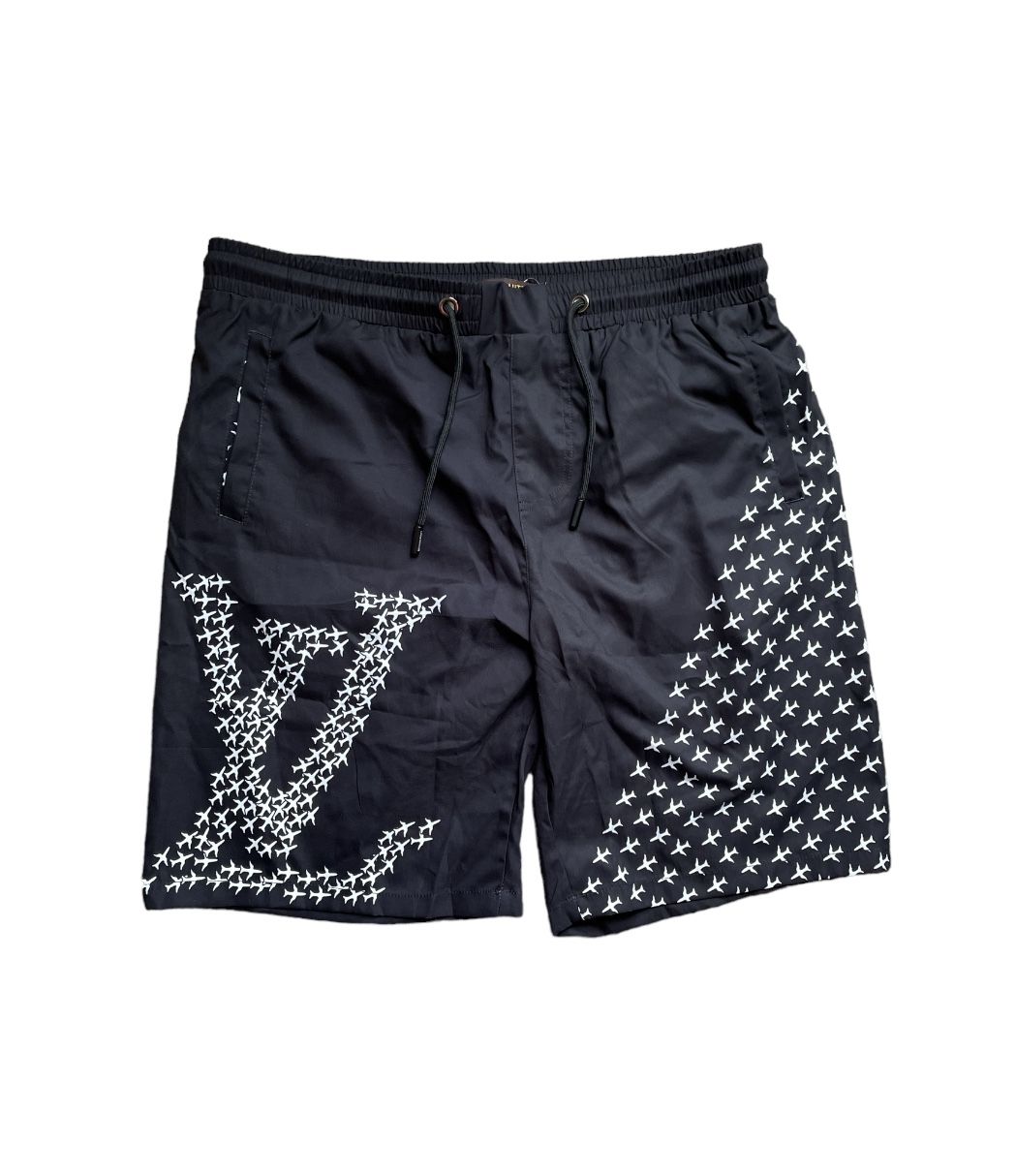 Louis Vuitton Swim Short For Men Brand new with tag Usa men size large and  pics have dimensions Color black for Sale in Ashland, OR - OfferUp