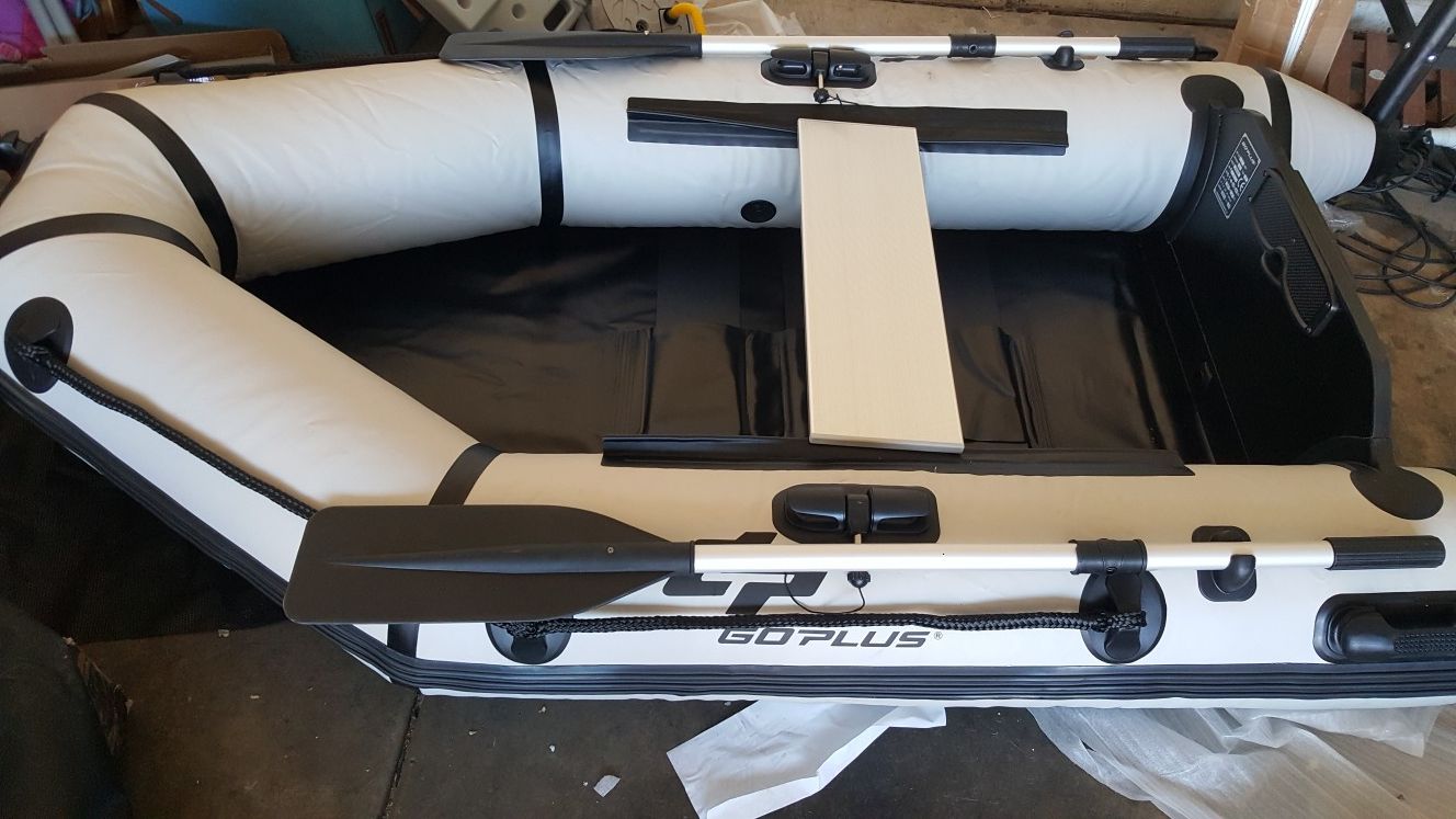 New Goplus 2 person inflatable boat