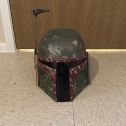 Boba fett 3D printed and wearable helmet
