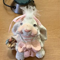 Girl Bunny Rabbit By Kristin   her Signature Is On Bottom But It Is Light