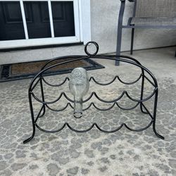 Metal Wine Rack! 