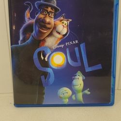 $5 DISNEY BLU RAY MOVIE. SOUL. BLU RAY ONLY. NO DIGITAL. $5 OR TRADE FOR A MOVIE TITLE I DO NOT ALREADY OWN.
