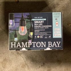 Hampton Bay Plug String Lights 