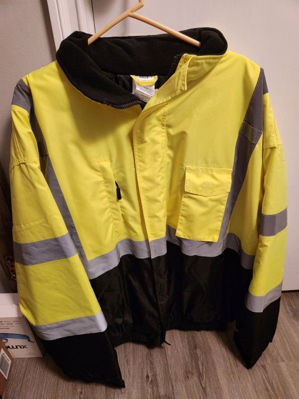 Class 3 Hi-Vis Bomber Jacket  2 XL