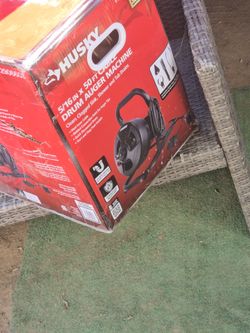 Drain auger snake