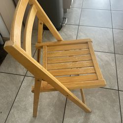 Wooden Folding Chair 