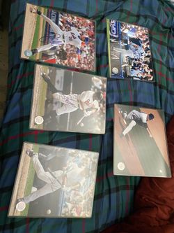 5 signed baseball memorabilia