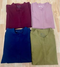 4 Top Womens Figs - (Large)