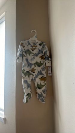 Fleece 6 mo  footie/pj