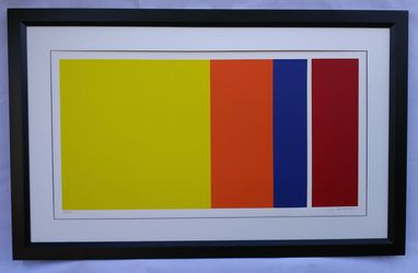 Jay Rosenblum Groove Framed Ltd Serigraph