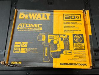 Brand new ATOMIC 20V MAX Cordless Brushless Ultra-Compact 5/8 in. SDS Plus Hammer Drill (Tool Only)
