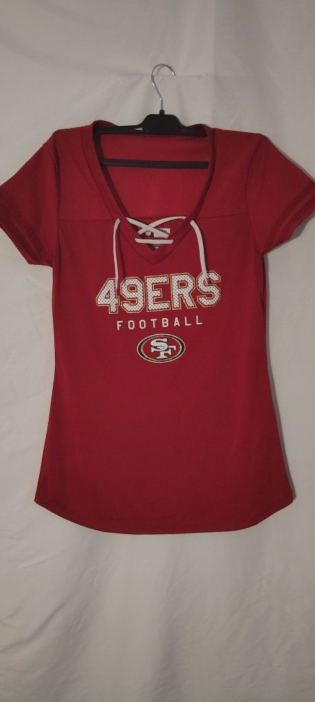 49ers Women's Fitted Top (M)