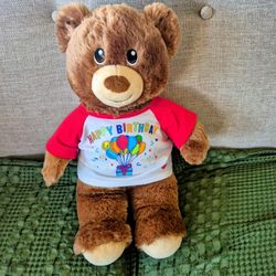 Birthday BEAR, OTHER STUFFED ANIMALS 