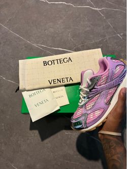 Pink Bottega Veneta Orbit Sneakers