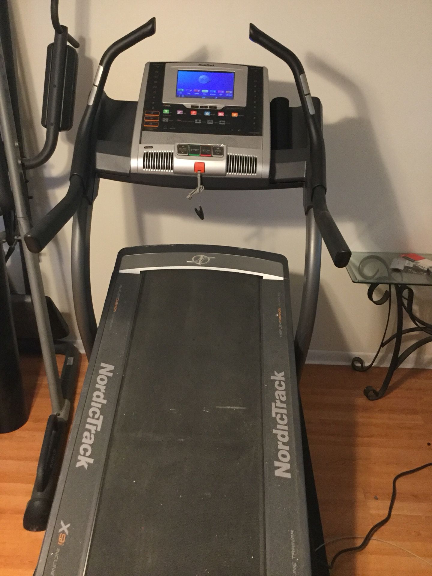 NordicTrack treadmill incline