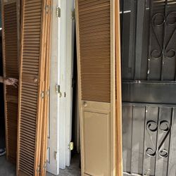 Folding Wood Closet Doors 
