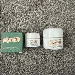la mer moisturizing cream Bundle 2 Pieces: 0.5oz+0.24oz=0.74 oz22 Ml.Retail $150
