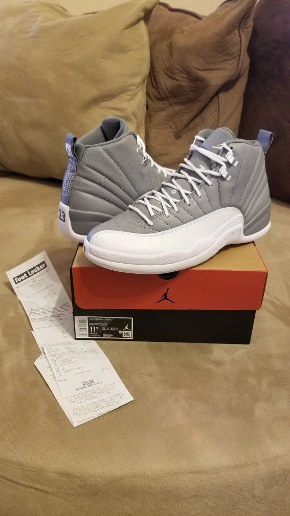 Jordan Retro 12 Stealth Georgetown Fire Red Infrared Oreo Grey Low