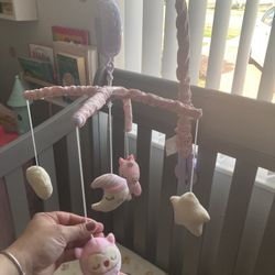 Baby Girl Crib Mobile