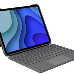 Logitech Folio Touch iPad Keyboard Case with Trackpad and Smart Connector 
for iPad Pro 11-inch (1st, 2nd, 3rd Generation) 
– Grey
