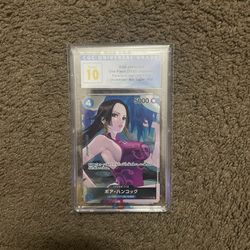 BOA HANCOCK PROMO OP02 CGC 10 (One Piece)