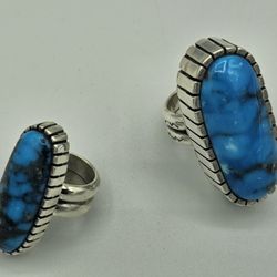 Highest Quality Turquoise Kingman Rings