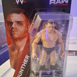 WWE NETFLIX RAW GUNTHER COLLECTIBLE ACTION FIGURE