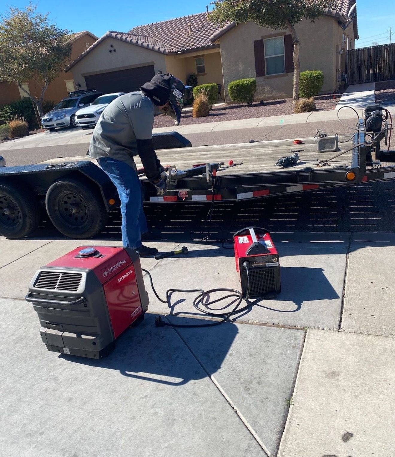 Honda generator Eu3000is